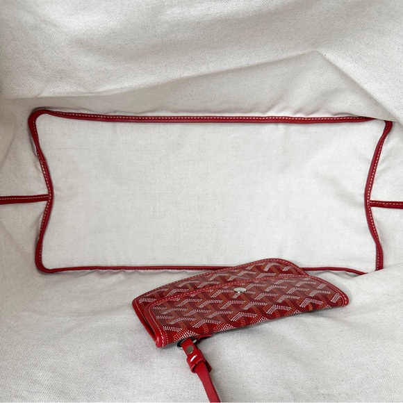 NWT Goyard Saint Louis PM Tote - Red - Picture 2 of 4